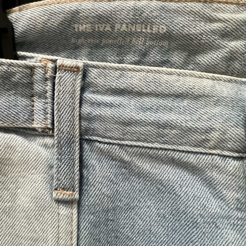 Brand New with Tags! 70’s inspired Panelled Flare Jeans - Picture 3 of 7